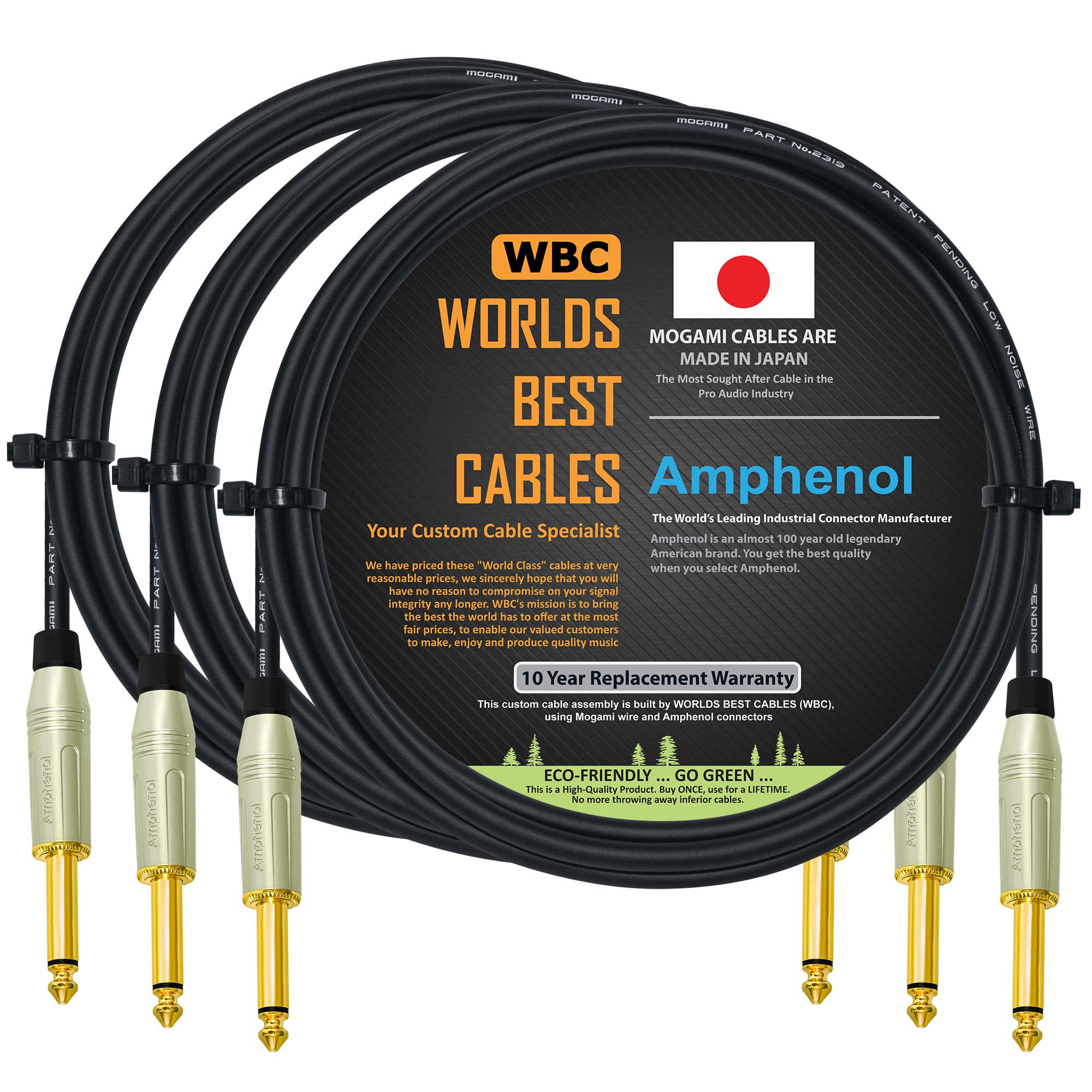 【オーダー品】モガミ2319 SS/Lリクエストパッチケーブル16本一式 Amazon.com: Mogami 2319 Guitar Patch Cable - Bulk Instrument