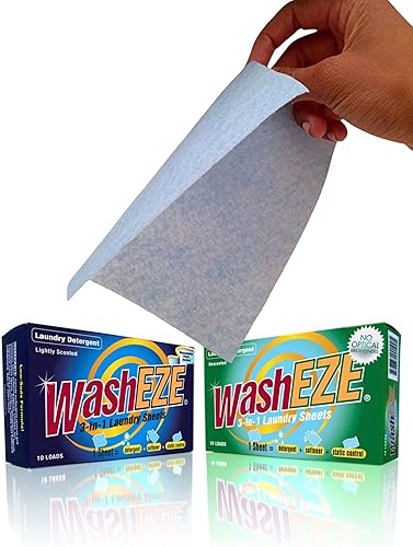 Miniatura 6 de Cápsulas de detergente 3 en 1, 10 unidades, sin perfume, portátil, cumple con la TSA, antimanchas, suavizante de tela, protector estático