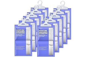 CLEVAST Moisture Absorbers Packet in Unscented Dehumidifier Bags