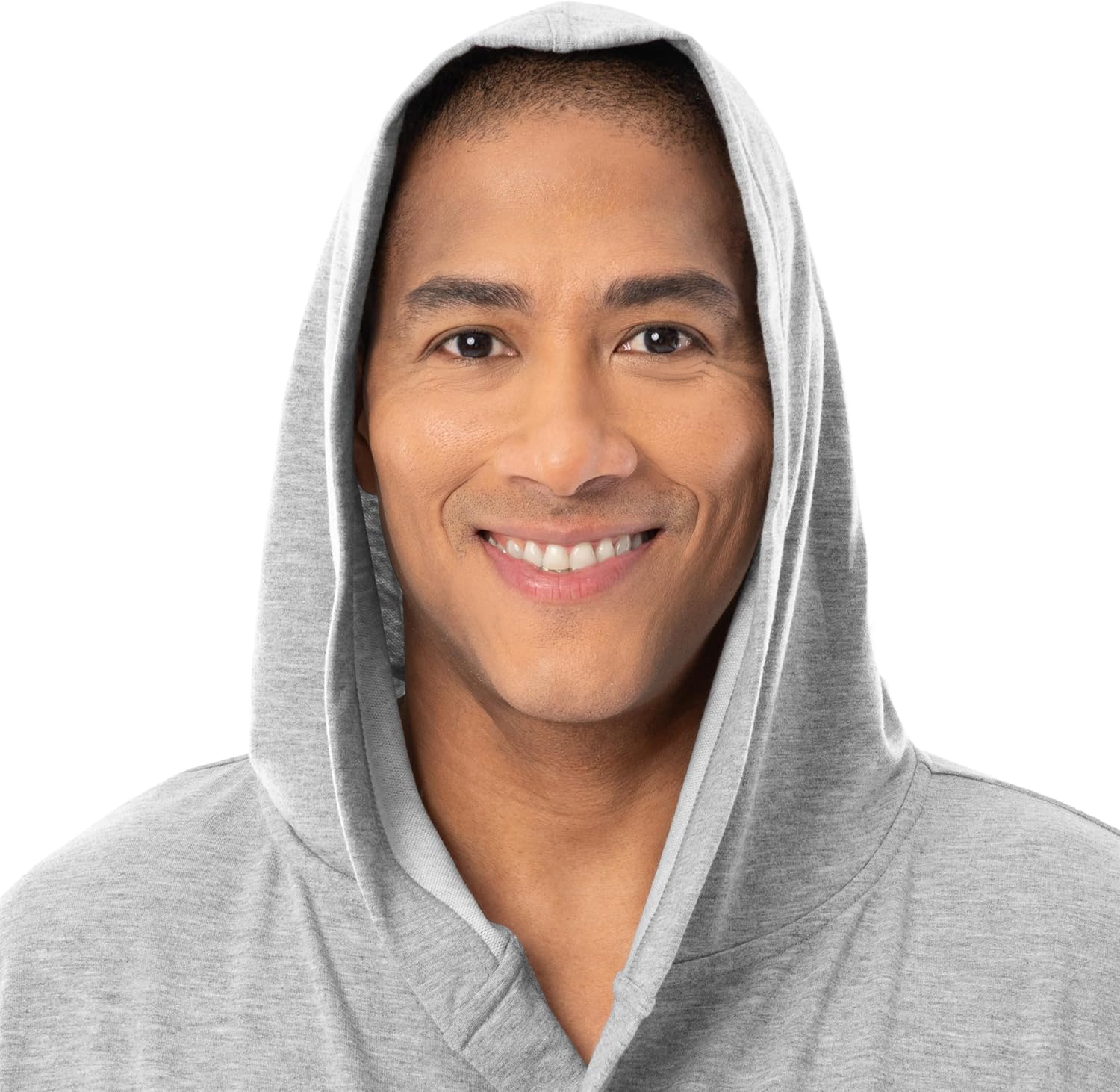 IZOD Men's Tri-blend Baby French Terry Robe - Image 3