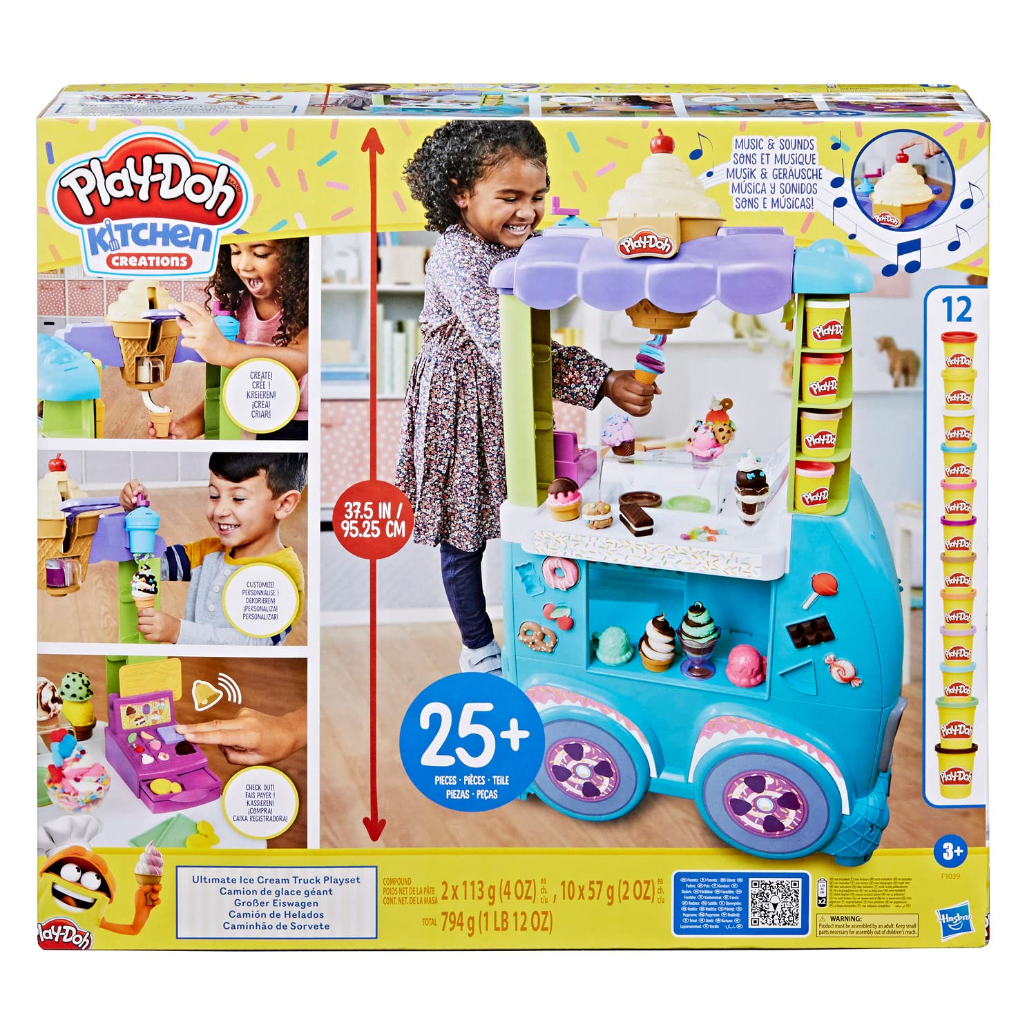 Hasbro Play-Doh Kitchen Creations F10395L0 composant pour poterie et modelag