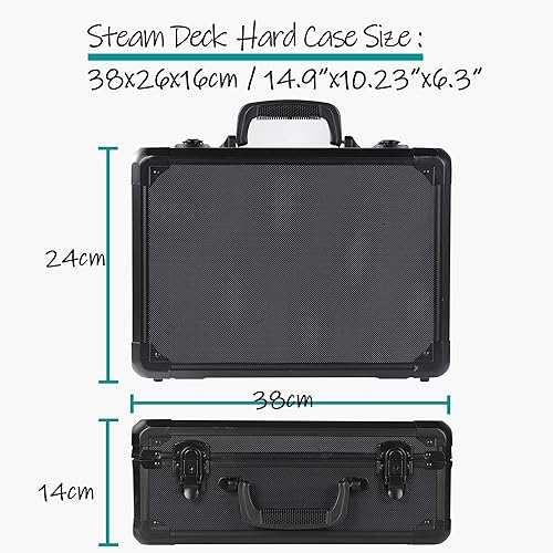 Miniatura 6 de D DACCKIT Funda de transporte para Steam Deck - Estuche de almacenamiento para consola de vapor y accesorios