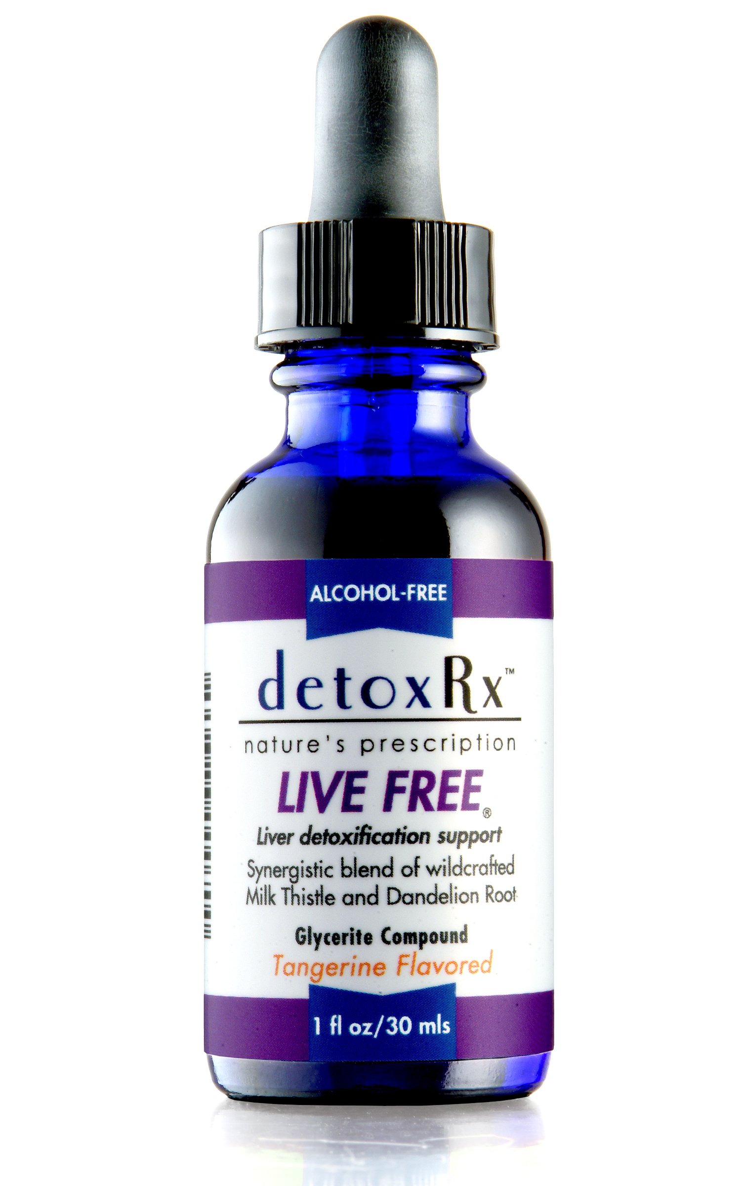 Live Free - All Natural, Organic and wildcrafted Liver and Kidney Support - Alcohol-Free Glycerin Based Supplement - Milk Thistle and Dandelion Help Support Liver and Kidney Health