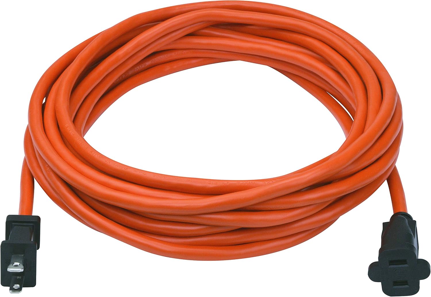Prime Wire & Cable EC481625 25-Foot 16/2 SJTW Lawn and Garden Outdoor Extension Cord, Orange