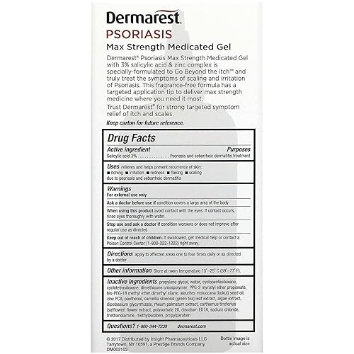 Miniatura 5 de dermarest Psoriasis Medicated Hidratante 4oz paquete de 4