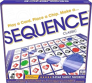 Comprar SEQUENCE Original - Juego de Mesa Estratégico y Educativo para Niños y Familias - A Partir de 7 Años - Para 2 a 12 Jugadores - El embalaje puede variar