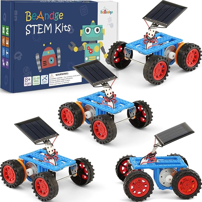 Bulk STEM Solar Robot Kits, STEM Building Toys