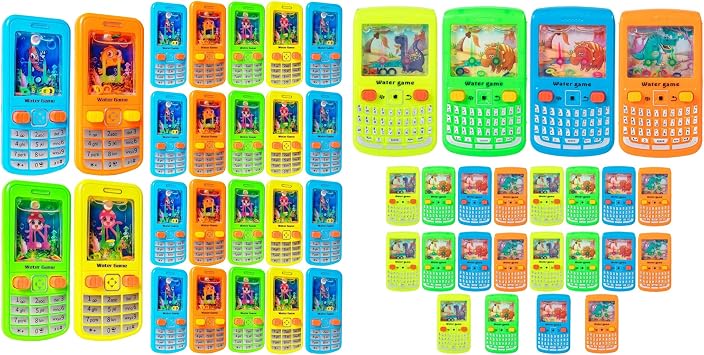 Desyeryamimi 48 Pack Handheld Water Ring Games for Kids Party Favors Goodie Bags Stuffers Return Gifts for Kids Birthday School Classroom Prize Box Rewards Bulk