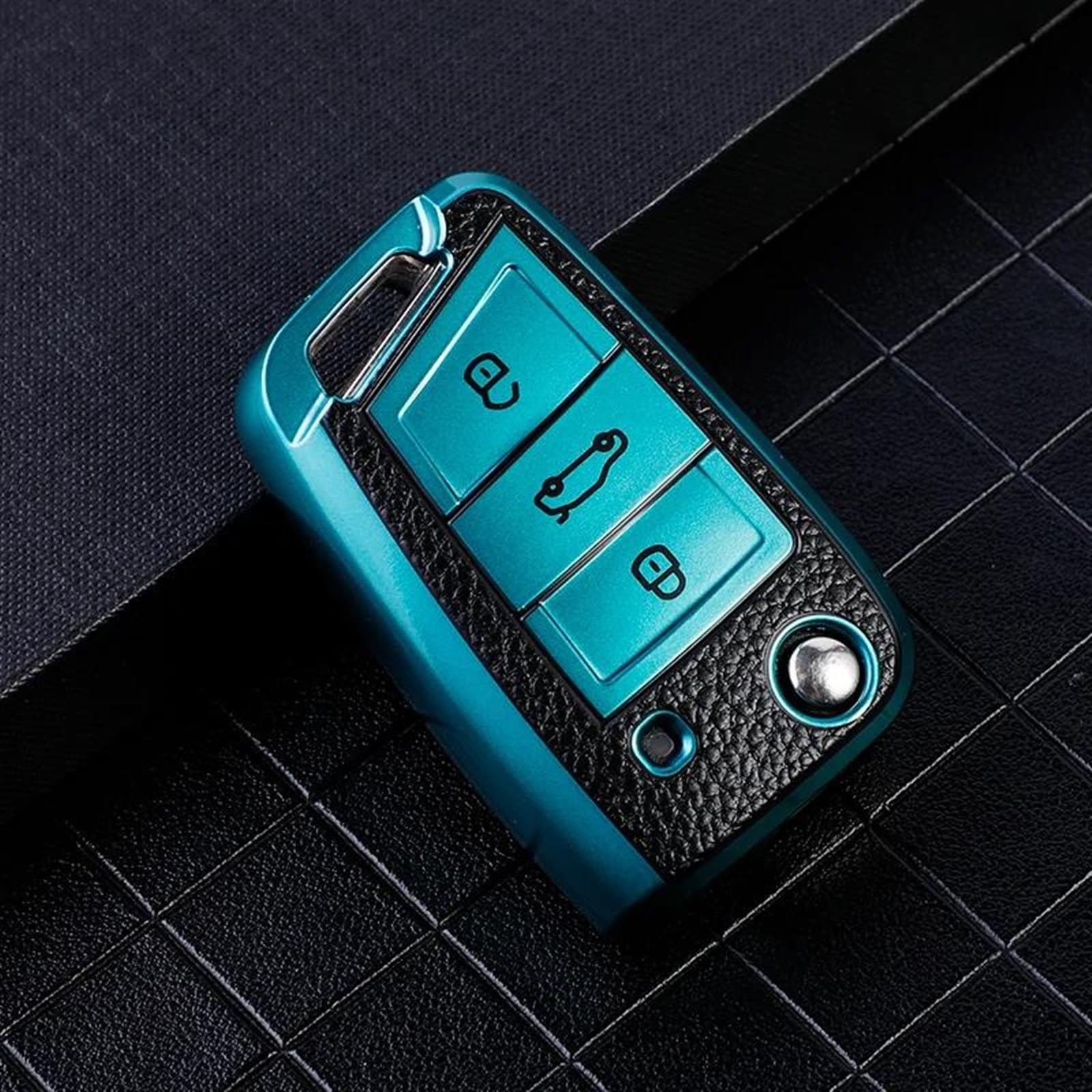Carcasa para llave Seat Ateca Leon Ibiza con 3 botones mando a distancia funda protectora 4