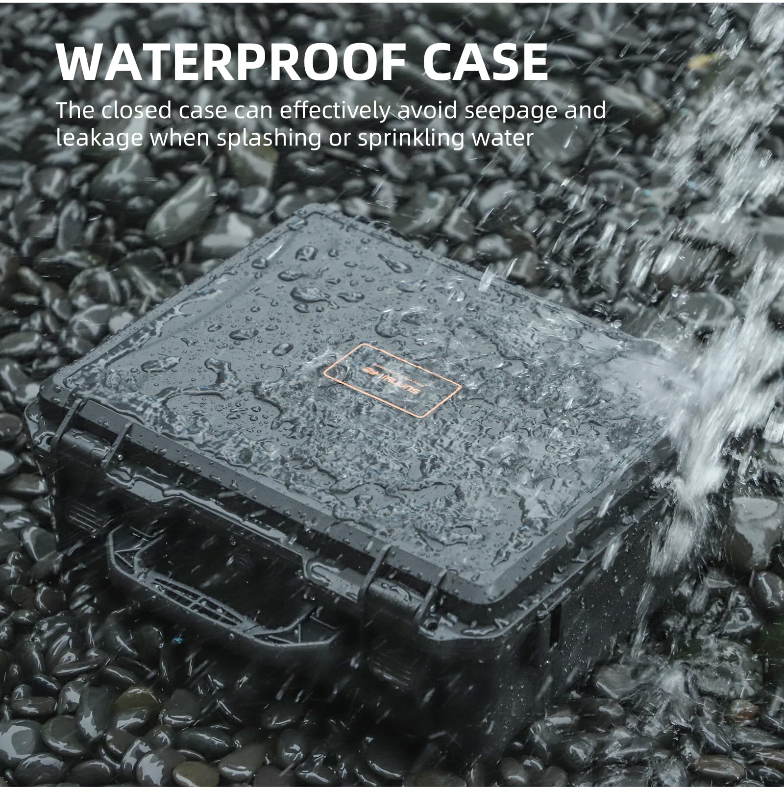 BeisDirect Funda rígida para DJI AIR 3, funda de transporte impermeable para DJI AIR 3 con controlador DJI RC/RC-N2, accesorios de control remoto, maleta a prueba de caídas para exteriores, Versión
