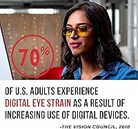 Vista 4 de Gunnar - Gafas de lectura con luz azul - Bloquean el 65% de la luz azul - Vertex Cristal gris