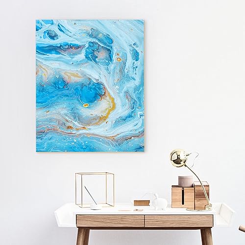 Miniatura 32 de Falling in Art - Juego de paneles de lienzo de madera de abedul sin terminar, paquete de 2 tablas de cuna de 16 x 20 pulgadas de profundidad