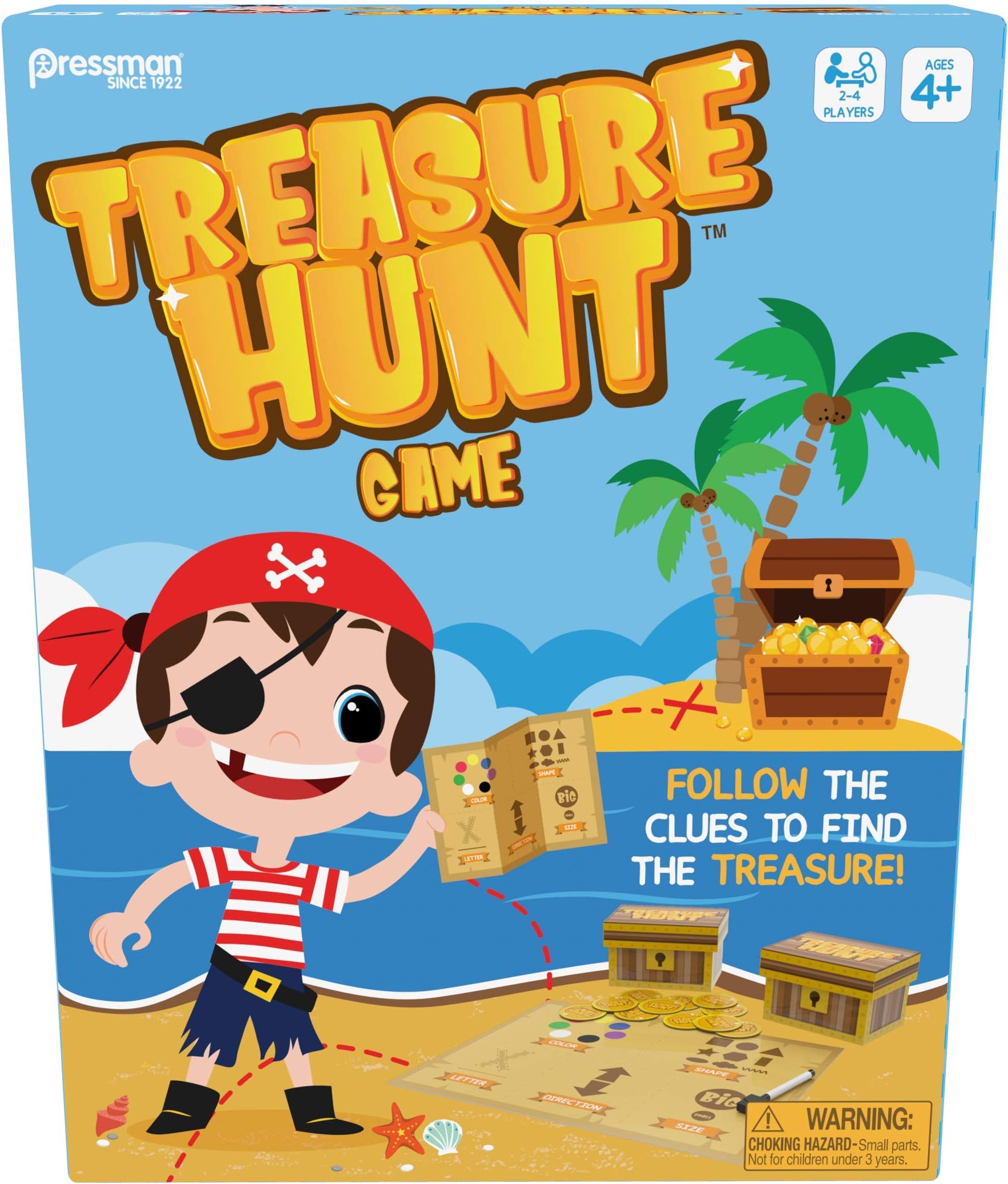 Treasure Hunt Game - Follow The Clues to Find The Treasure by Pressman