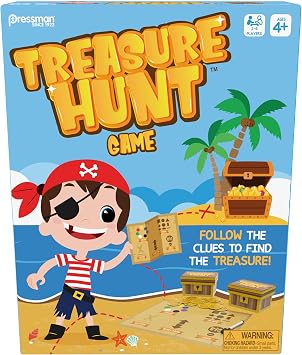 Treasure Hunt Game - Follow The Clues to Find The Treasure by Pressman