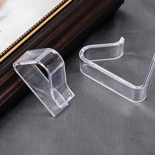 Miniatura 5 de 12 clips de plástico para mantel, clips transparentes para mantel de picnic para mesas al aire libre, soporte para mantel grande, clips para