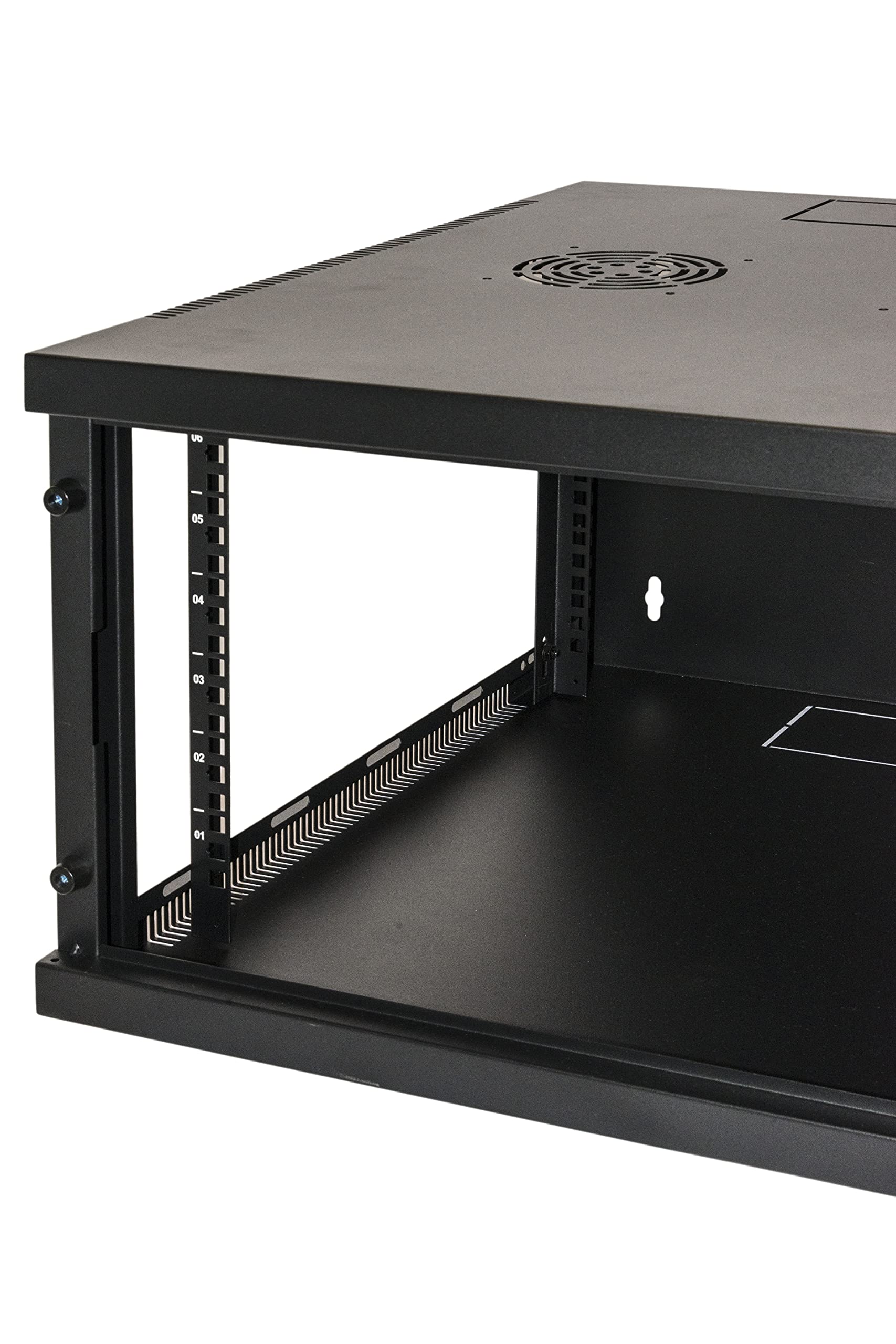 'Link lk1907u66 N Armario Rack 19 6 Unidad de Pared 350 x 540 x Profundidad 600 mm, Negro