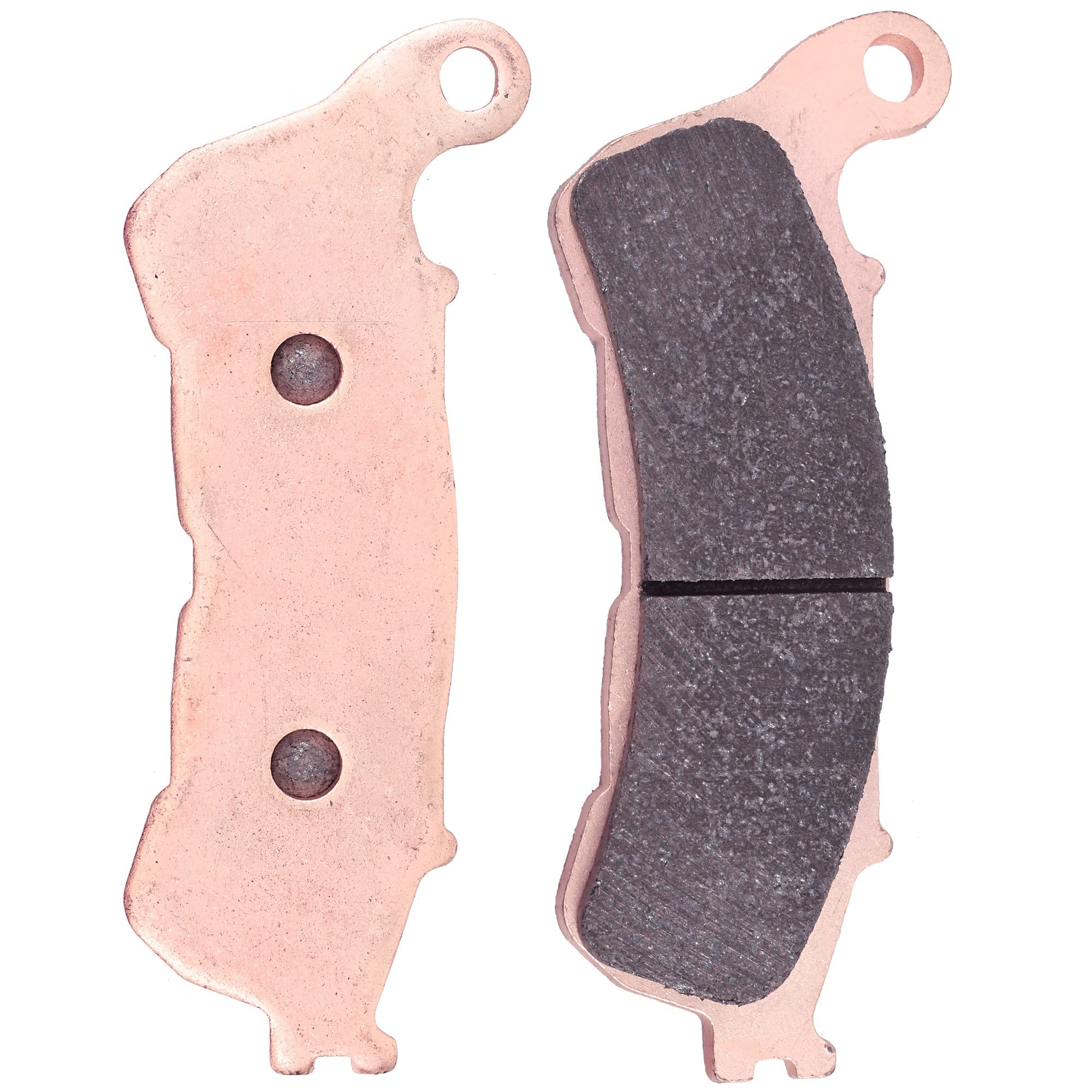Moto Anteriore Posteriore Pastiglie Freno per H&Onda NC700 NC700D NC700X NC700S Auto Cambio NC 700 Integra Scooter DC VT1300 Chopper VT 1300 VT1300C (Color : 1pair Copper Front)