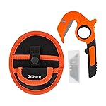 Gerber Gear Vital Zip Utility Knife, Stainless Steel Plain Edge Blade, Game Processing Skin and Gut Knife for Hunting