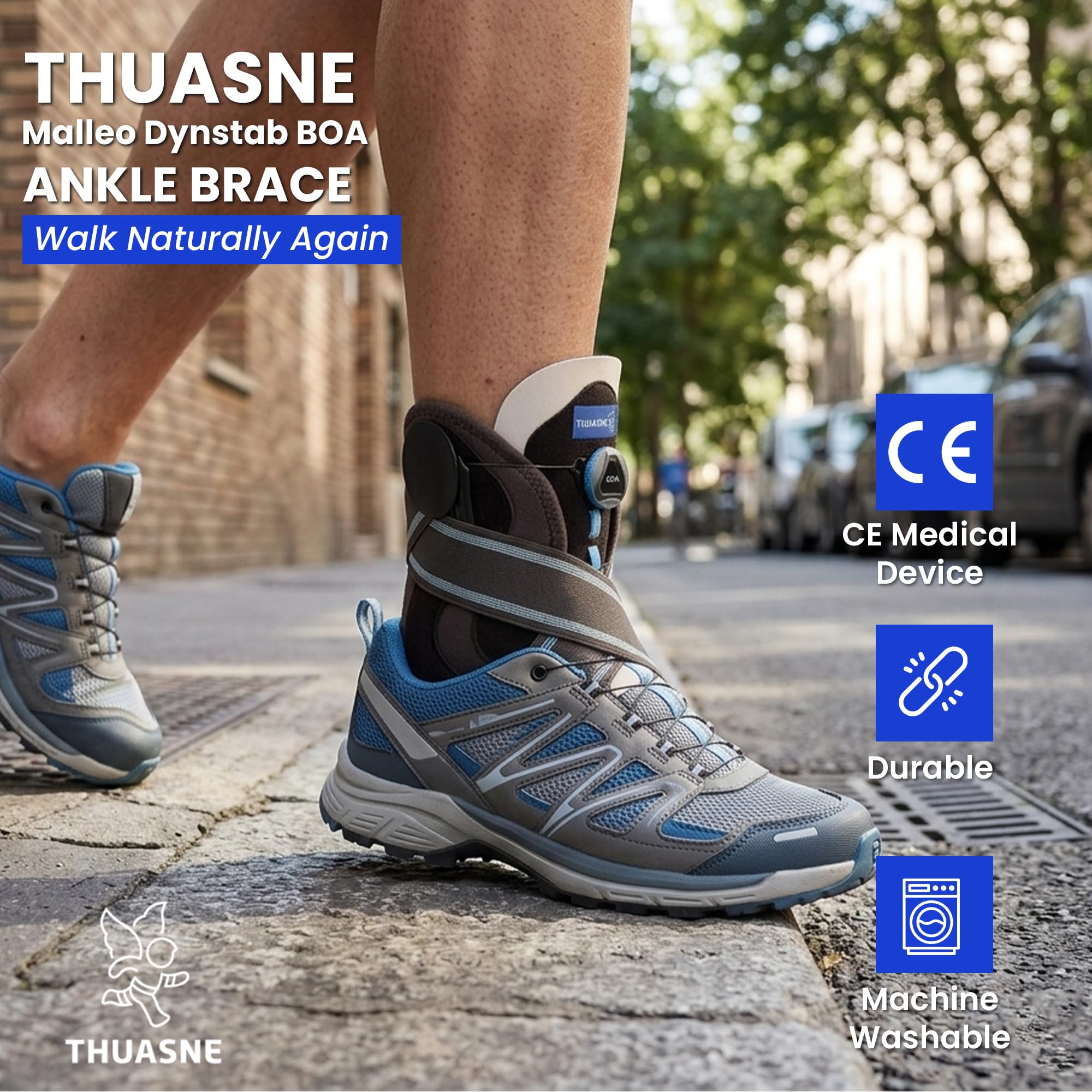 Attelle de cheville Malleo Dynastab Thuasne