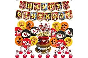 Kansas City Chiefs Birthday Party Supplies