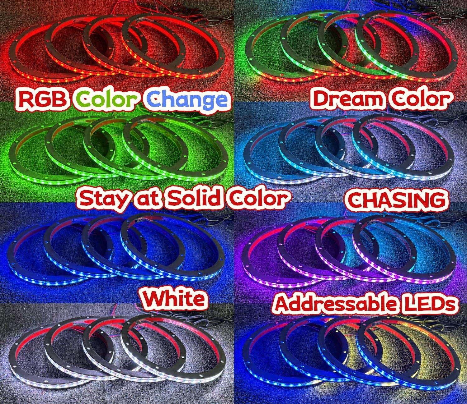 120個もの高輝度SMD/LED搭載★修正なしで配信OKの美しさ♪❤リングライト Amazon.co.jp: Tzvmny 4個 8インチ RGB チェイシング LED スピーカー