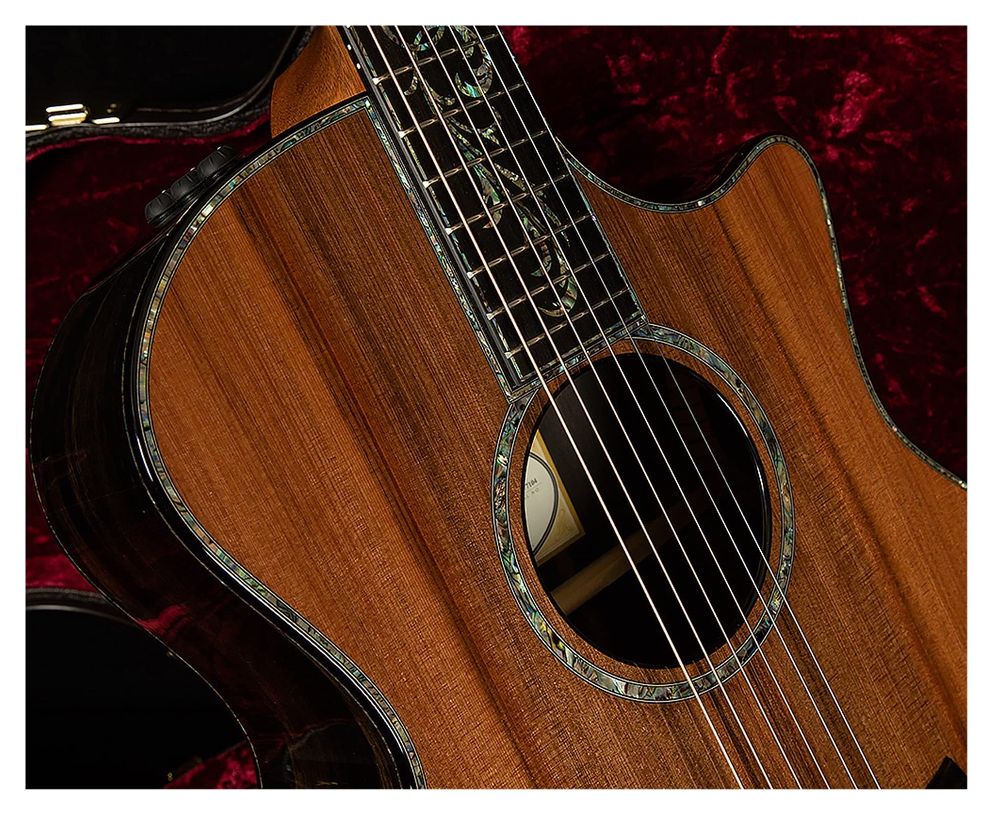 エレキギター ナチュラルウッド仕上げ Washburn N4 Walnut 1P Figured Walnut /Birdseye &Flame Neck