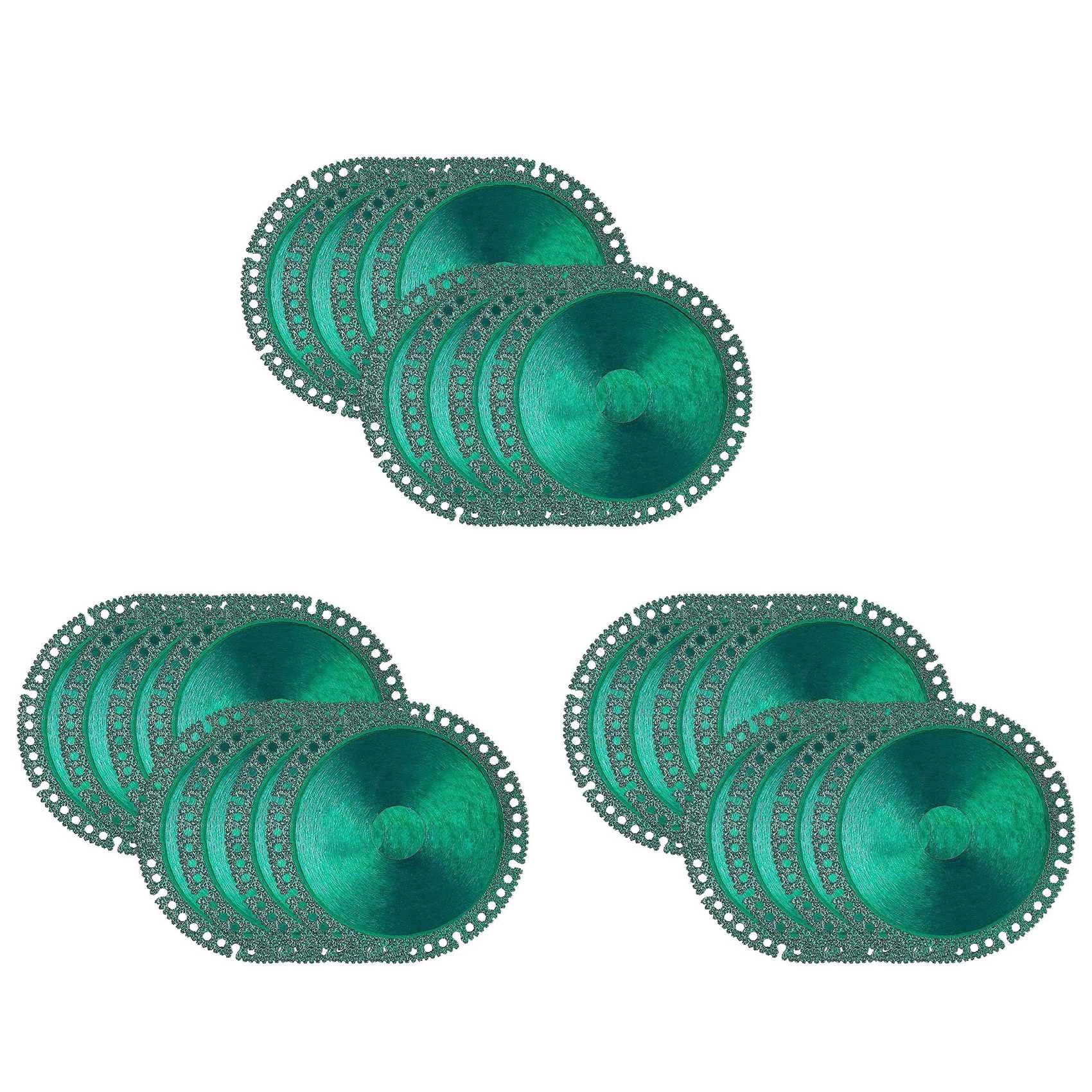 Jnchdghwa Green 24Pack Indestructible Disc 2.0 -Indestructible Disc 2.0 Cutting Disk, Angle Grinder Disc
