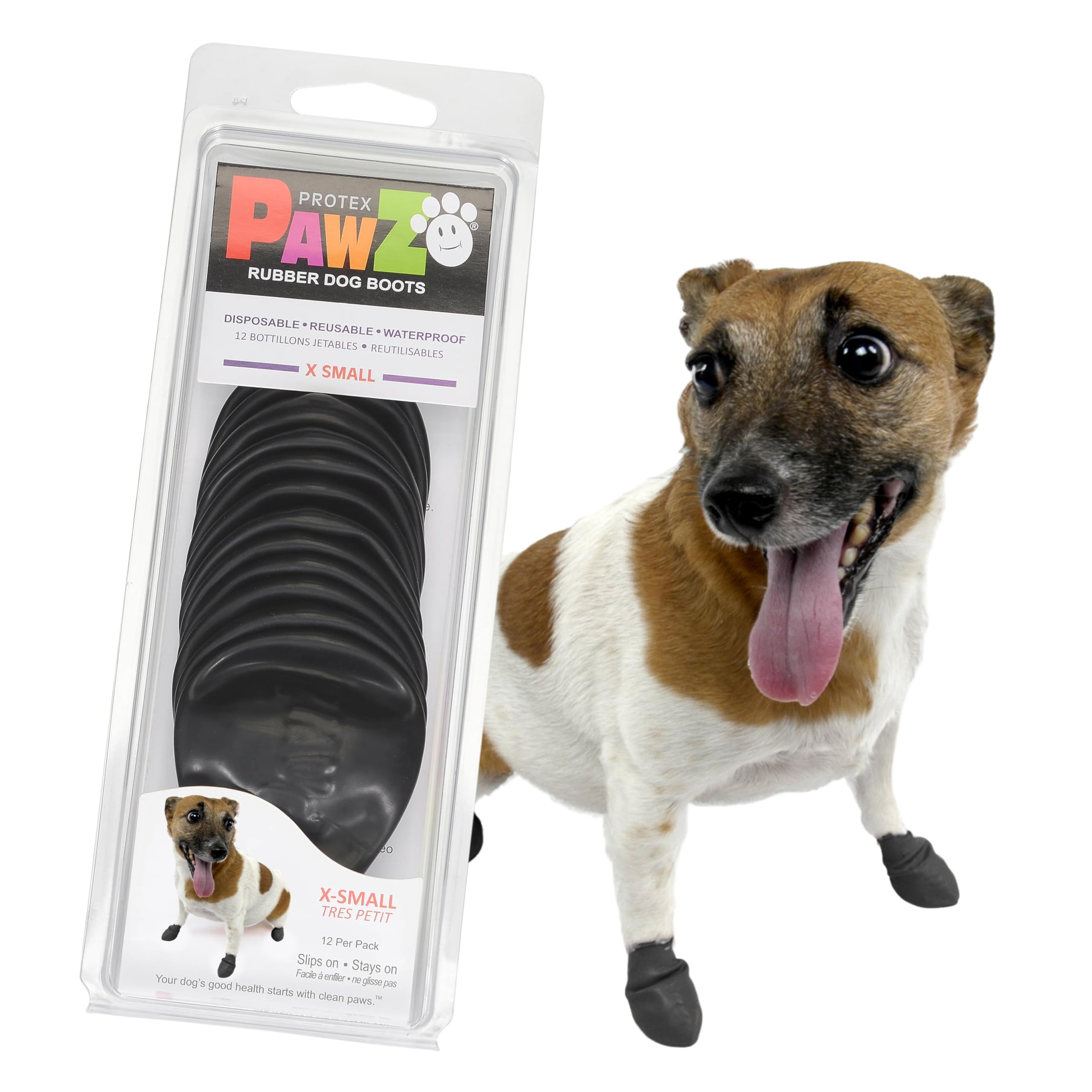 Pawz Dog - Black Dog Boots