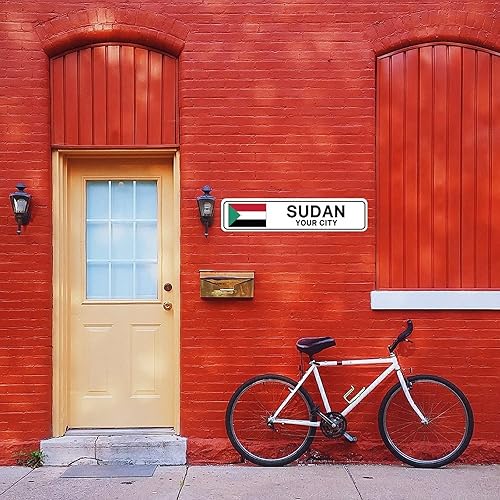 Miniatura 8 de Letrero de calle personalizado de Suiza, bandera de Suiza, nombre de ciudad, placa de estaño de metal de Suiza, decoración del hogar, regalo
