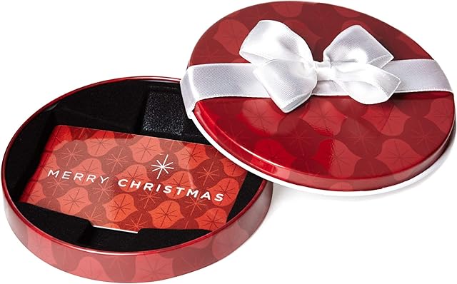 Amazon.co.uk Gift Card in a Red Ornament Tin
