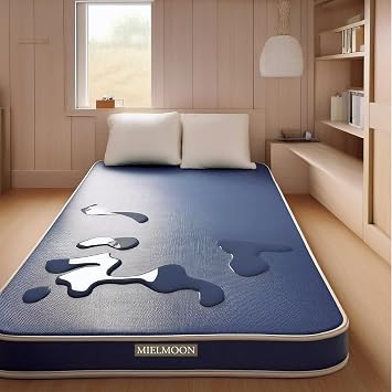 Mielmoon Waterproof Mattress, Fresher Sleep Cooling Gel Top Medium Firm,Pressure Relieving Memory Foam,Noisless- Ultra Foam Camping & Hospitals and Universities Replacement USA 8", Twin