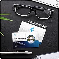 Vista 6 de Tarjetas de visita personalizadas con tu logo, personalizables 100 piezas de impresión de doble cara, personalizadas para pequeñas tarjetas de 300