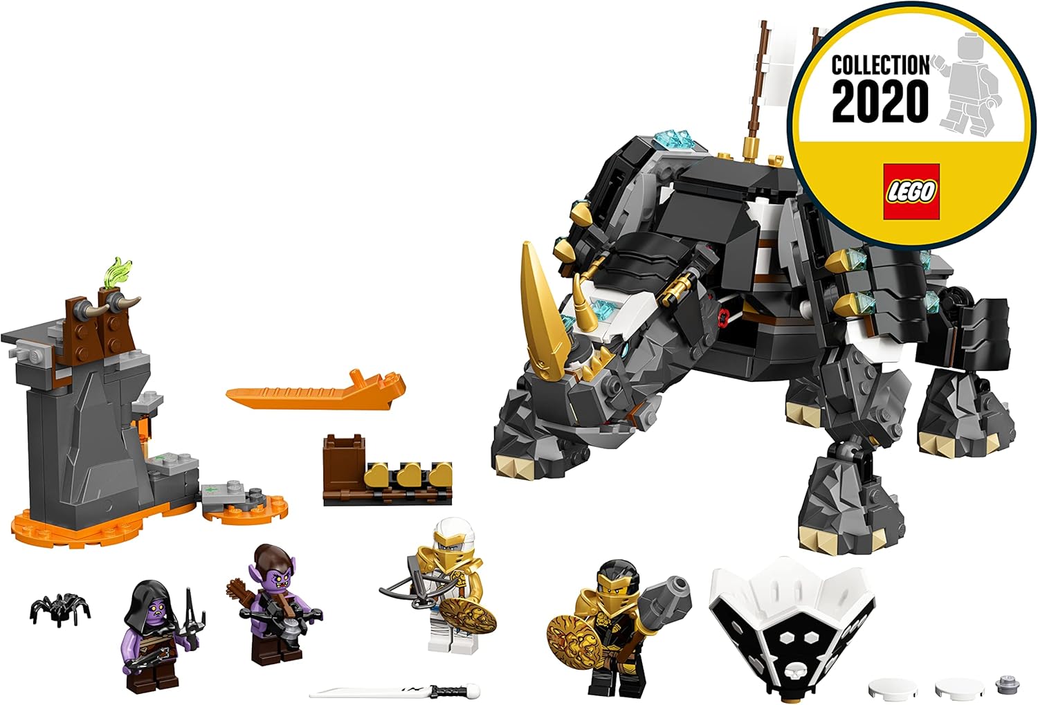 Lego 71719 NINJAGO Zane's Mino Creature 2in1 Building Set & Board Game
