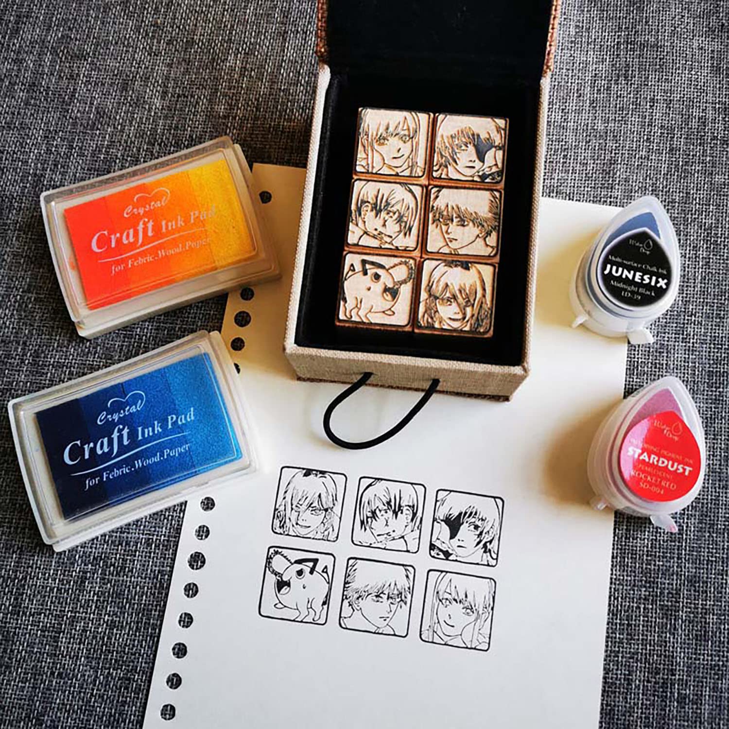 チェンソーマン osmo スタンプ 3個セット Amazon.co.jp: チェンソーマン ちぇんそーまん 文房具 印鑑