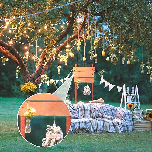 Miniatura 7 de RELBRO 100 ganchos de tornillo pequeños, ganchos de oro de 12 pulgada para joyería, tornillos de metal, ganchos de pared de techo de madera para