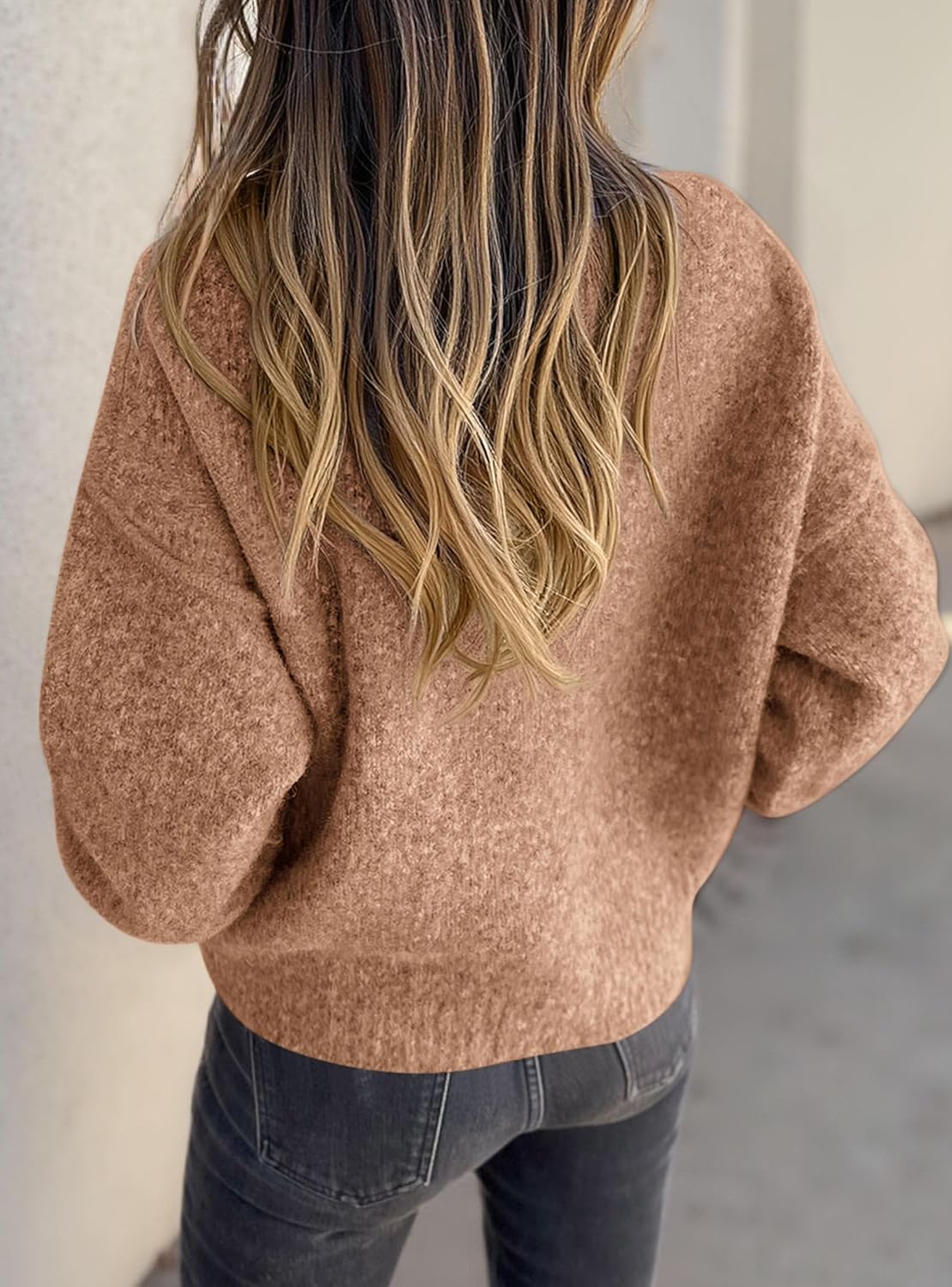 PRETTYGARDEN Cardigan Sweaters for Women Trendy Fall 2026 Long Sleeve Button Down Oversized Chunky Knit Sweater Outerwear - Image 5