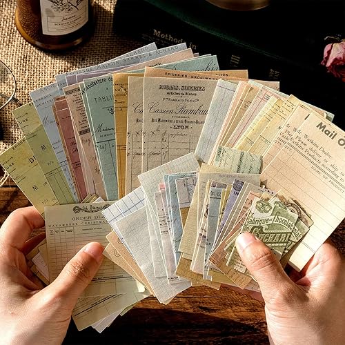 Miniatura 4 de 200 Sheets Vintage Newspaper Tickets Scrapbook Paper, Journaling Scrapbooking Supplies Craft Posters Decoupage Paper Ephemera for Junk Journals Card