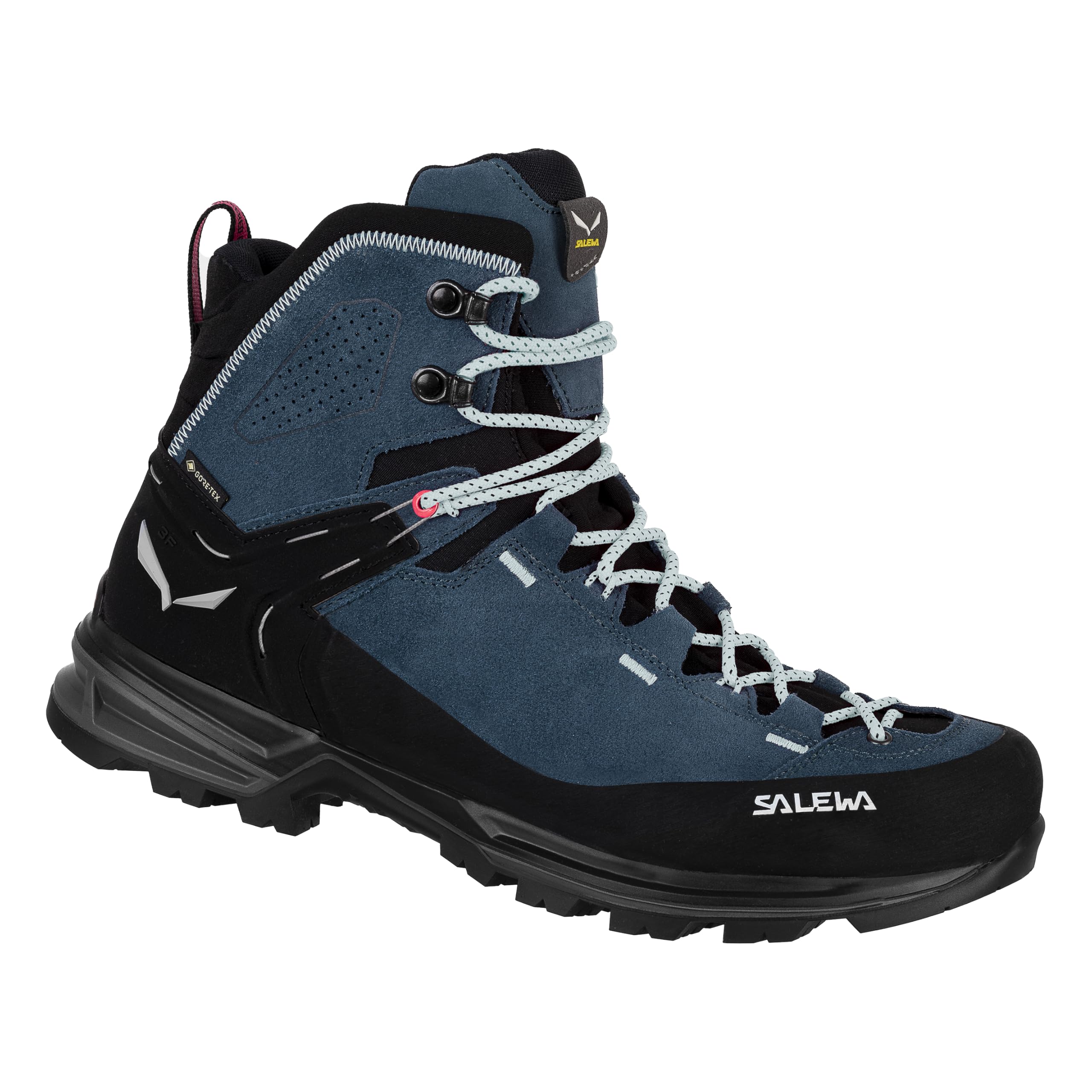 Salewa Women's Bleu Hiking Shoes Mtn Trainer 2 Mid Gtx