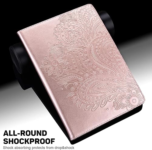 Miniatura 3 de ALILANG Funda para Xiaomi Redmi Pad SE de 11 pulgadas 2023 con lápiz capacitivo, múltiples ángulos de visión con soporte de piel sintética para