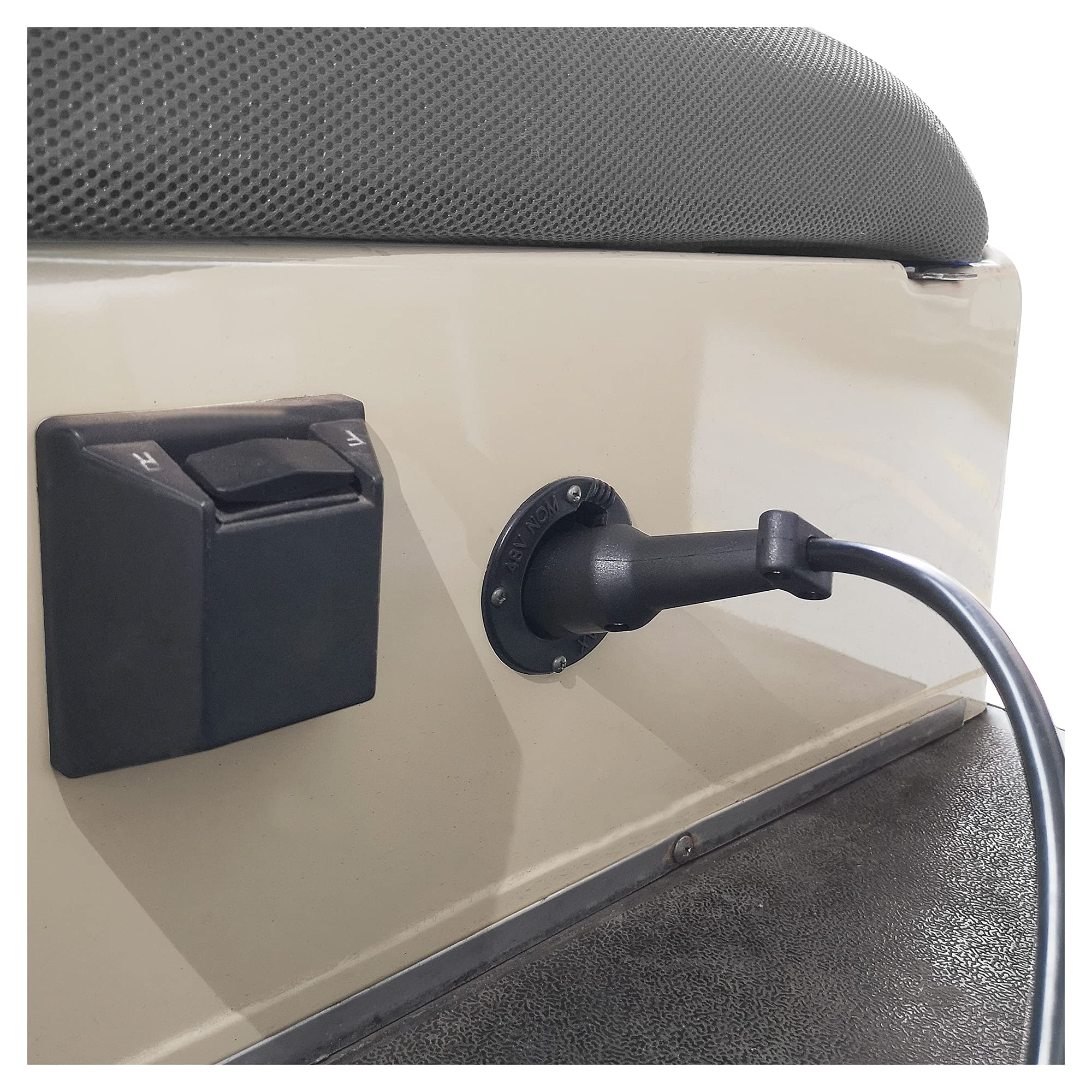 10L0L 48V Cavo di Caricatore Spina & Presa del Caricatore per Club Car DS Precedent 2000-up Golf Carts