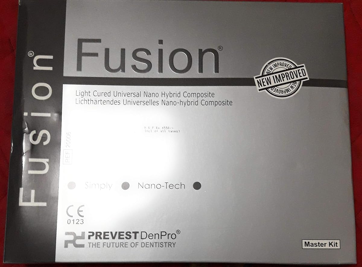 Prevest DenPro Universal Composite Dental Products Fusion Combo Kit (7 x 4 g)