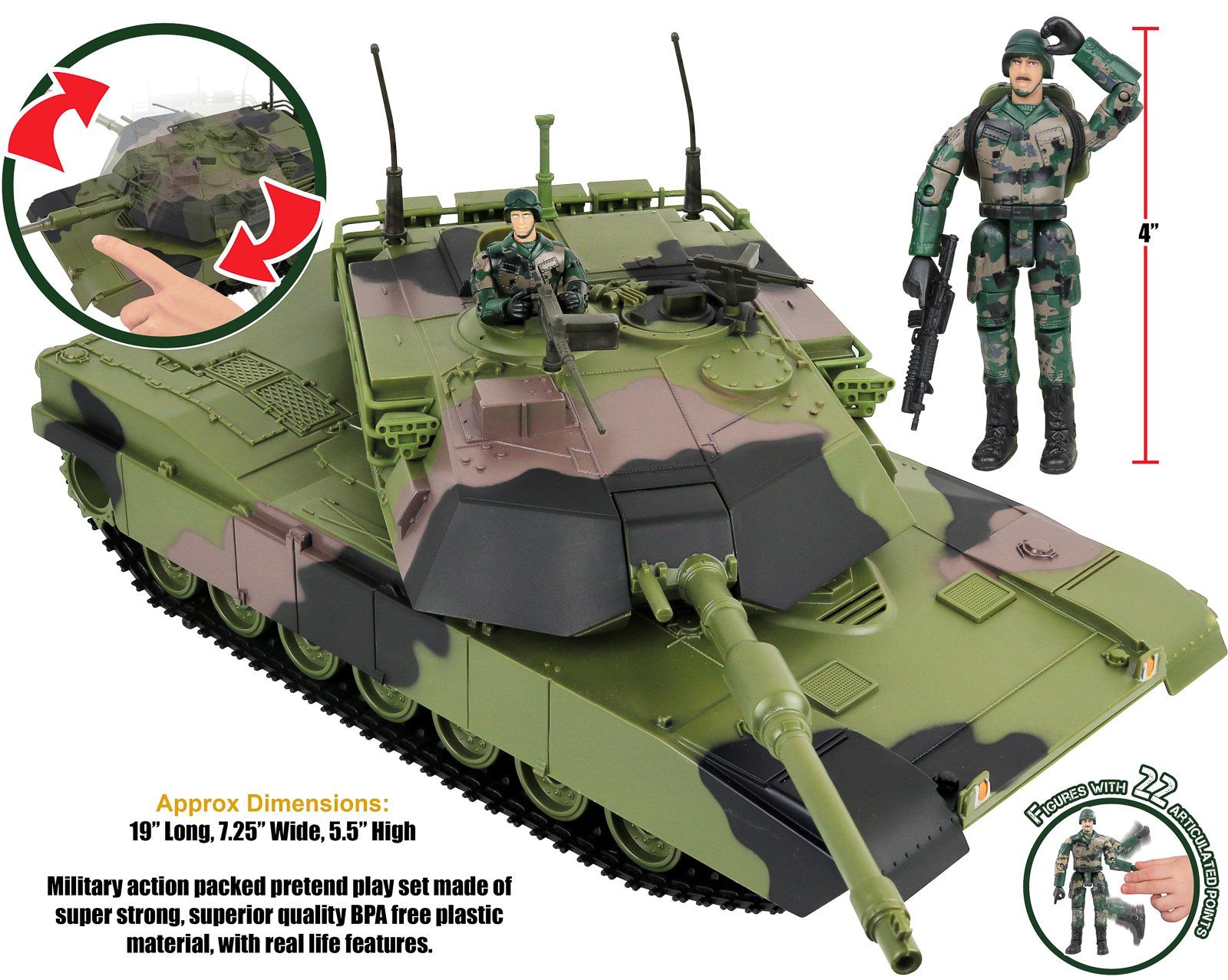 Click N Play Military Armored Assault Tank 27 Piece Play Set With Accessories Buy Online At Best Price In Ksa Souq Is Now Amazon Sa Click N Play Military Armored Assault Tank 27 Piece Play Set With Accessories Buy Online At Best Price In Ksa Souq Is Now Amazon Sa