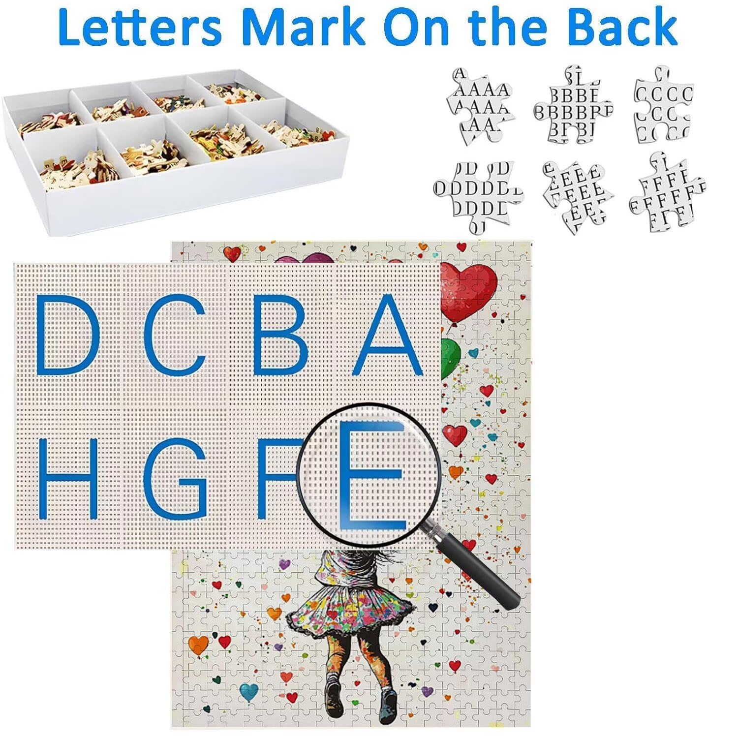 1500 Pezzi di Puzzle, ragazza palloncino1500 Pezzi di Puzzle per Adulti, Regalo di Anniversario, Regalo di Natale, Decorazione Della Casa, Prevenzione Della Degenerazione Cerebrale Negli Anziani v677