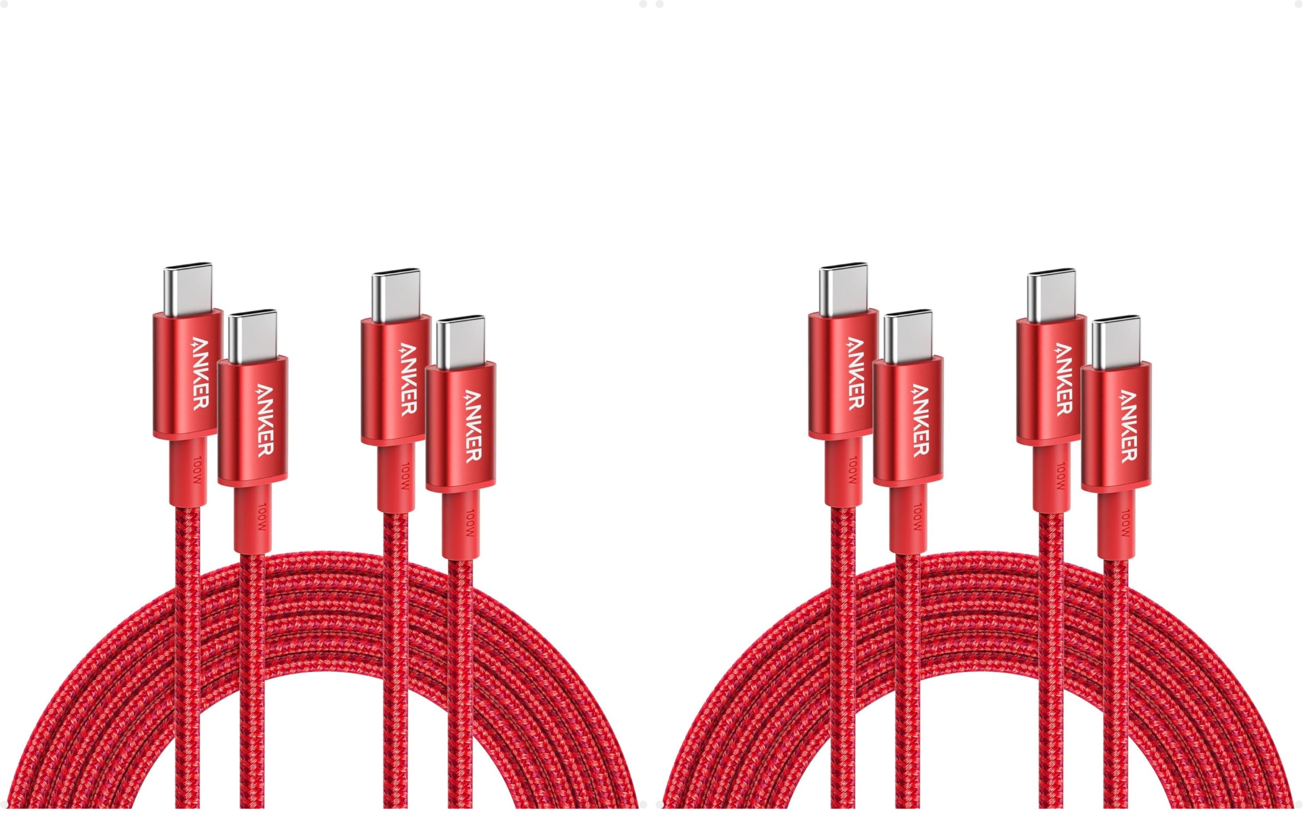 Anker USB C to USB C Cable, 100W Fast Charging Cable (2-Pack, 6 ft, Black) — Amazon image 11