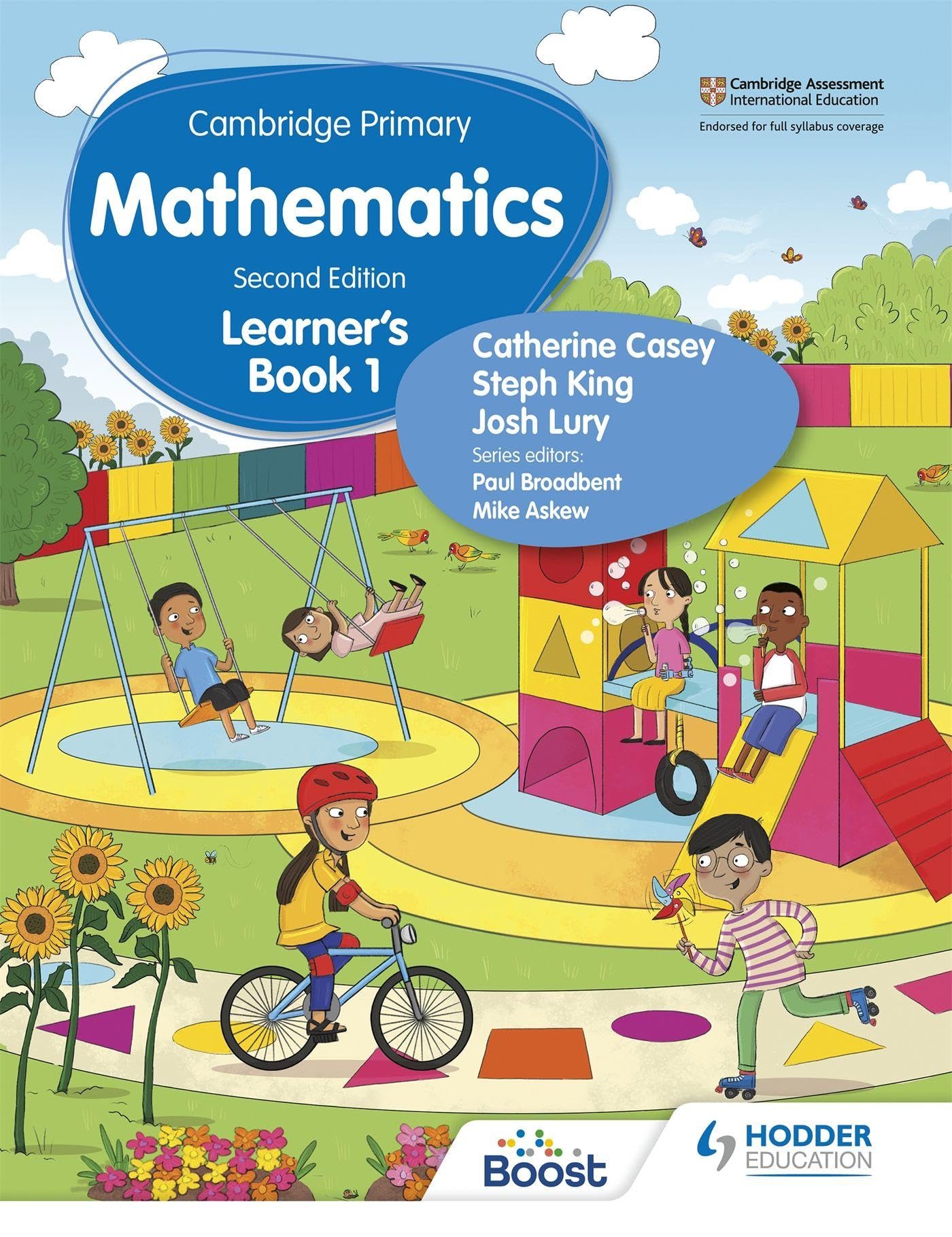 Hodder Education Cambridge Primary Mathematics Learner's Book 1 Second Edition Paperback – Big Book, 26 March 2021