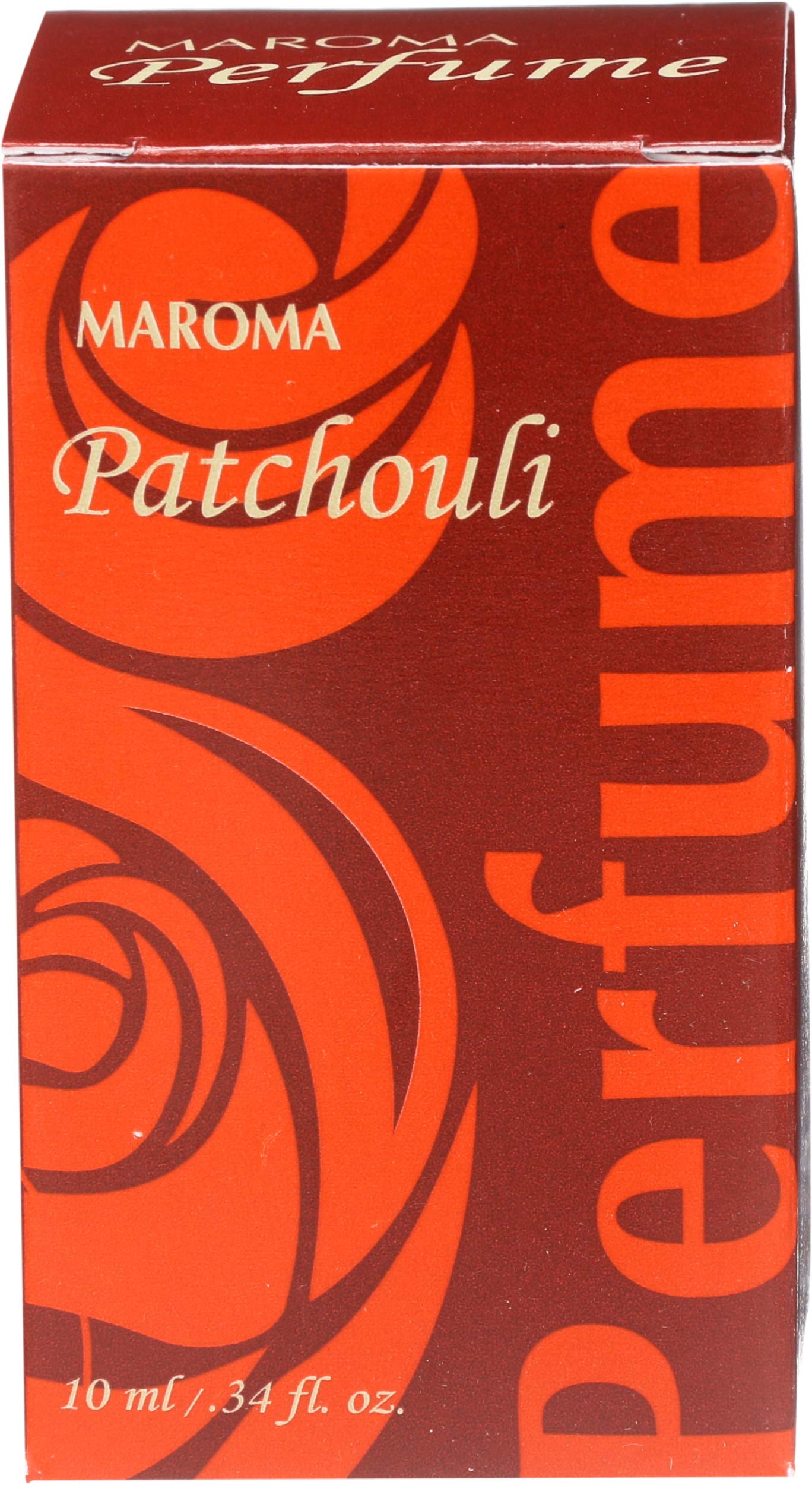 Maroma Perfume - Patchouli - 10 ml Oil - Natural Base, Alcohol Free