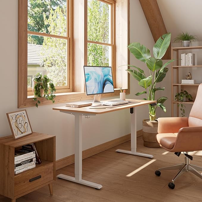 Escritorio Ajustable Electrico Standing Desk 122x61 cm Light miniatura 2