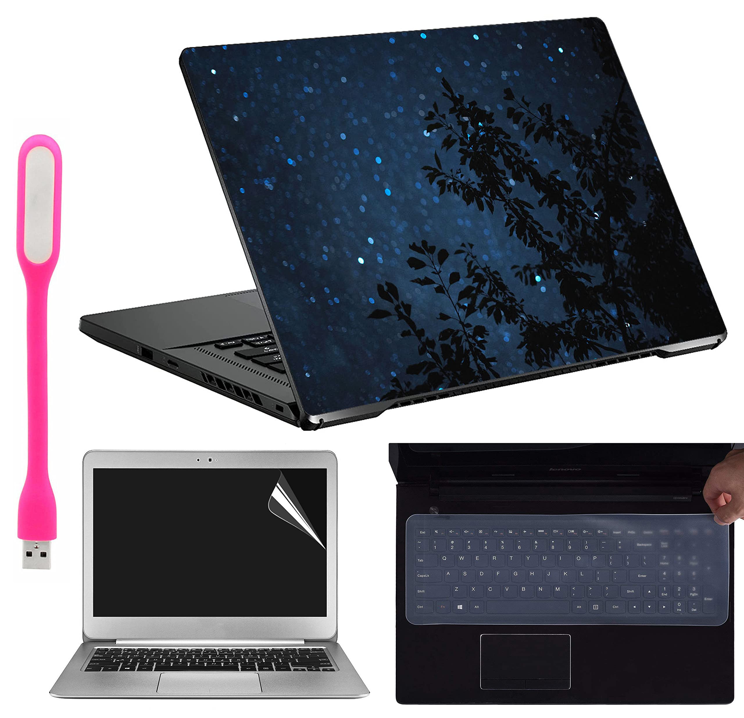 See full amazon price history chart for Ramiya 4 in 1 Combo Kit for 15.6-inch Laptops Decal | Screen Guard | Silicone Keyboard Protector | and USB LED Light All Models (Upto) Size : 15.6"x 10.1" XZ127 Ramiya 4 in 1 Combo Kit for 15.6-inch Laptops Decal | Screen Guard | Silicone Keyboard Protector | and USB LED Light All Models (Upto) Size : 15.6"x 10.1" XZ127 (B09R34S8L2) Amazon Price History, Amazon Price Tracker