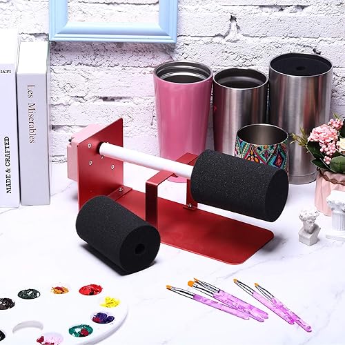 Miniatura 6 de Honoson 3 tamaños, 6 piezas de vasos de espuma Turner para vasos de PVC de 12 pulgada, accesorios para vasos de 10 oz a 40 onzas (negro)