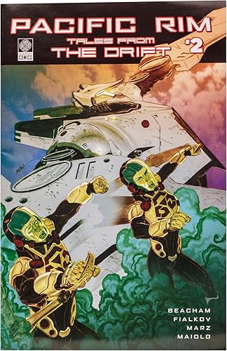 Vista 2 de Pacific Rim McFarlane Toys Crimson Typhoon (Jaeger) - Figura de 4 pulgadas con cómic